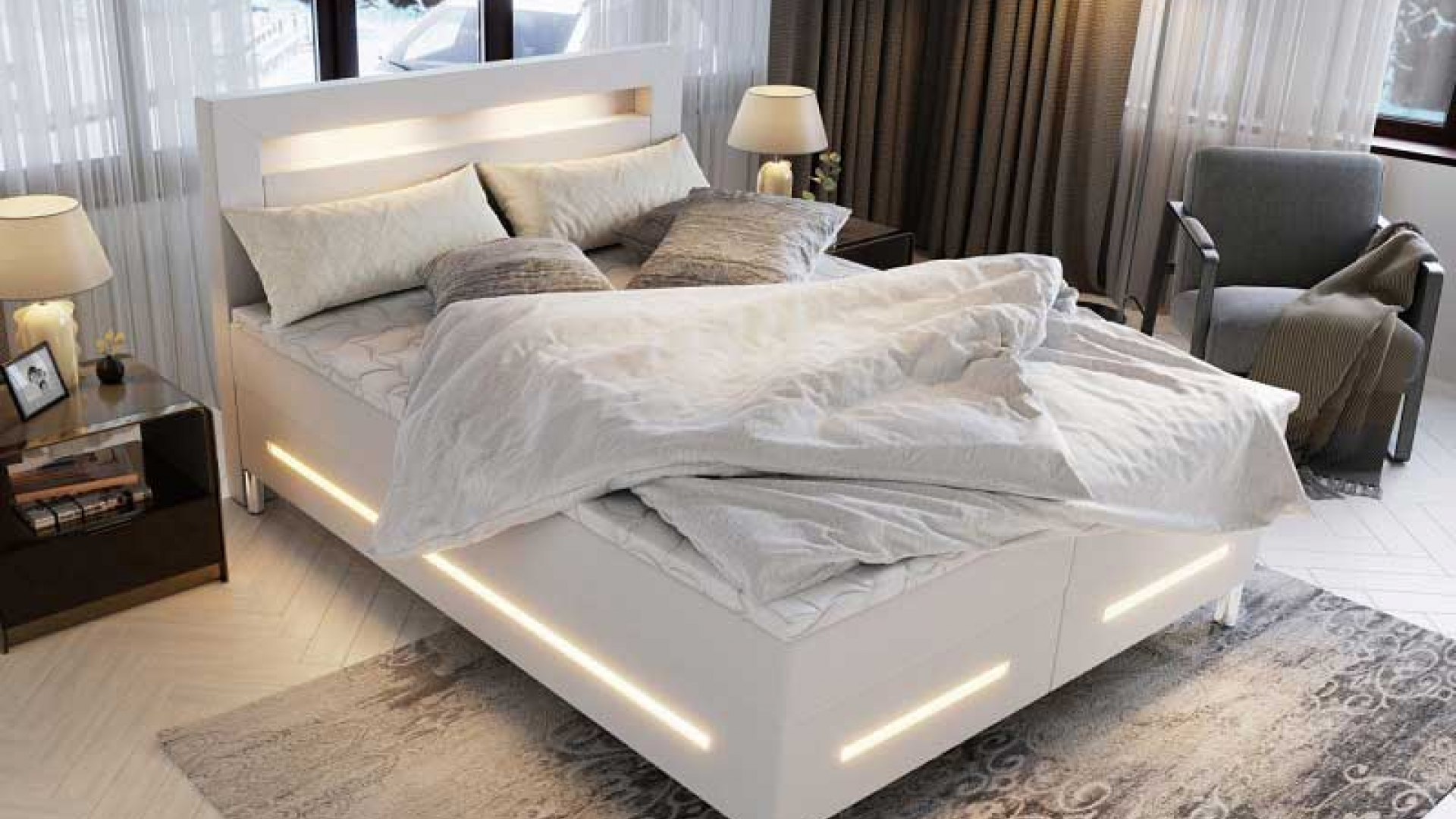 Boxspring ágy –  luxus és kényelem tökéletes egyensúlya