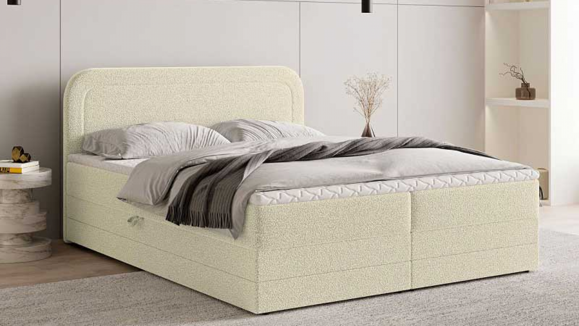 Boxspring ágy: prémium alvásélmény és elegancia