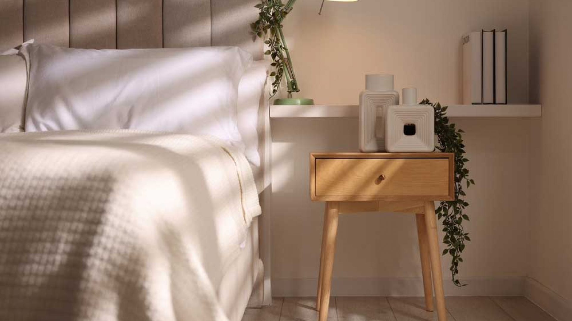 A boxspring ággyal kis térbe is lehet tervezni