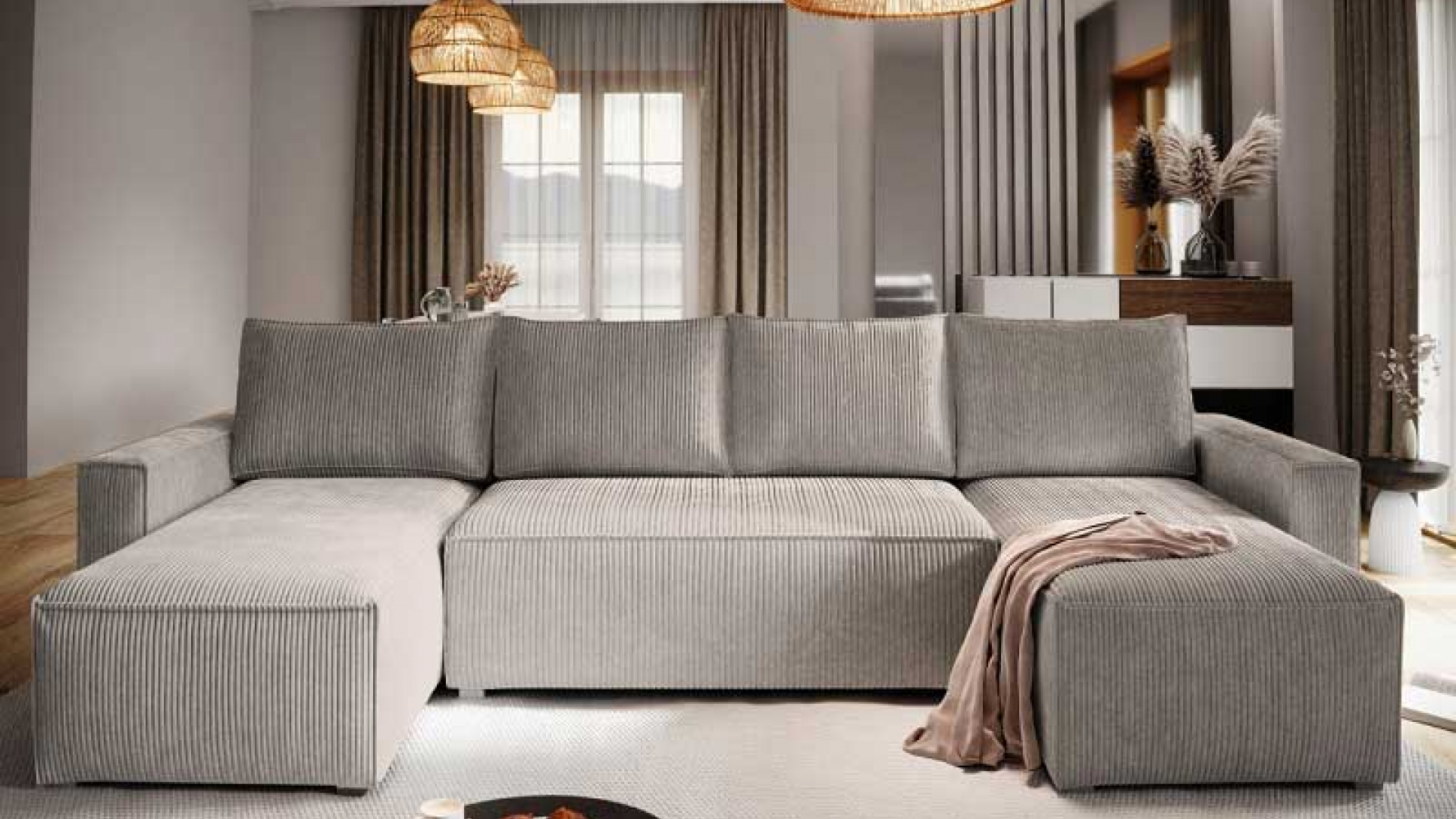 Sarokkanapé: helytakarékosság, elegancia és maximális kényelem