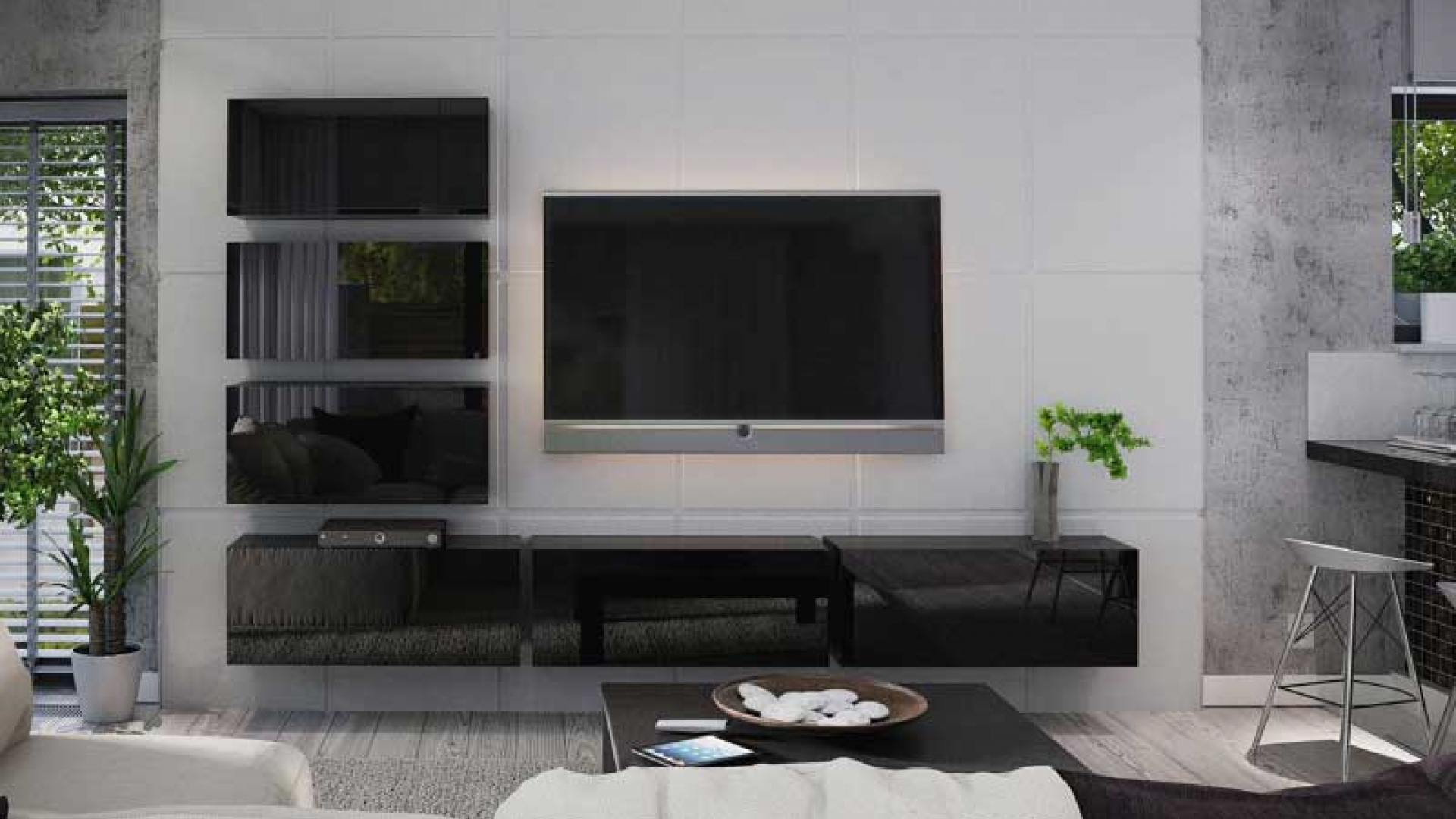 Praktikus és stílusos szekrénysorok – a nappali központi elemei