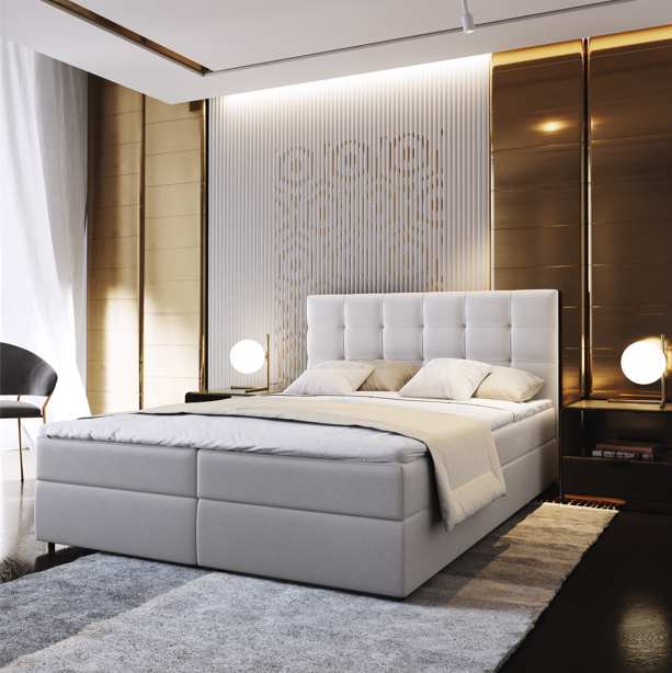 Akciós Lorenzo Boxspring ágy +ajándék fedőmatrac +ingyenes kiszállítás RR