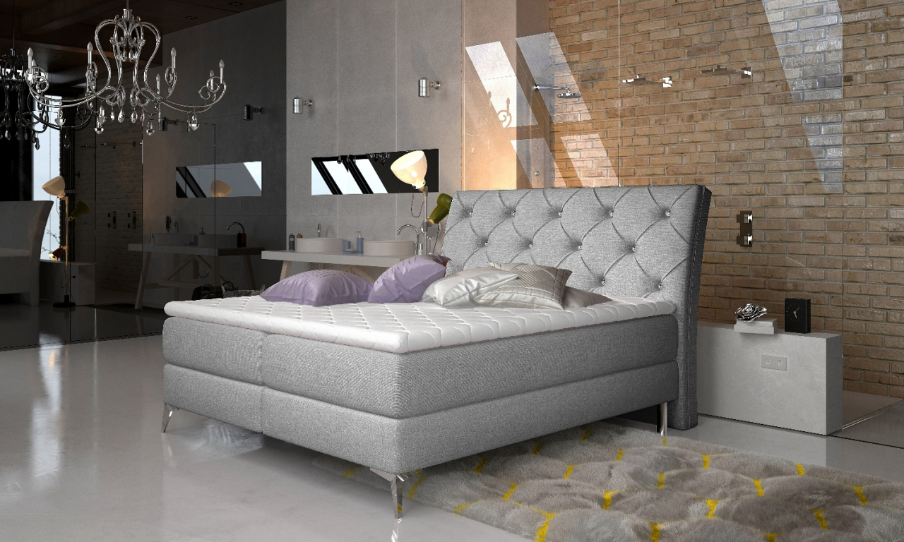 Adél Boxspring ágy + ajándék fedőmatrac RR