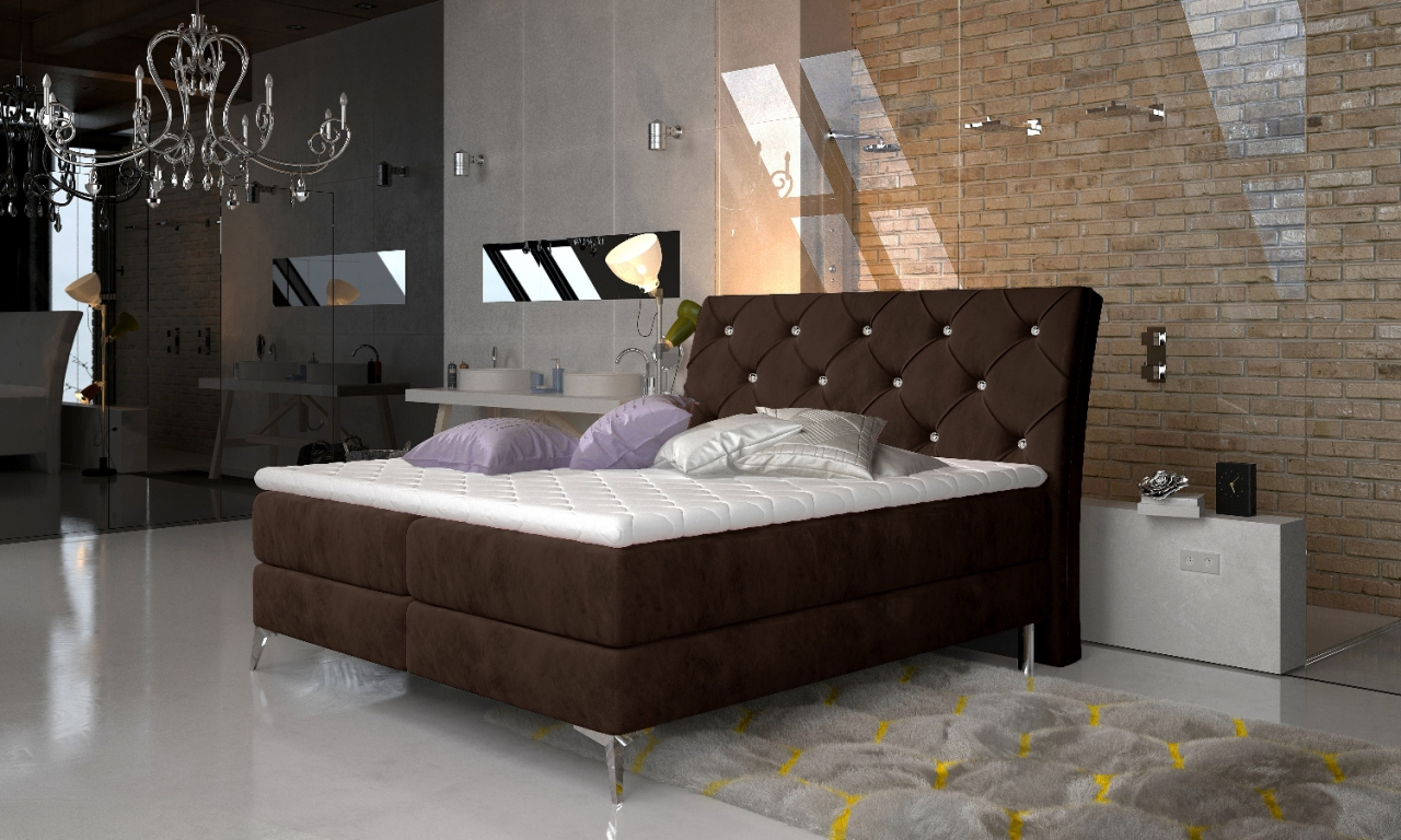 Adél Boxspring ágy + ajándék fedőmatrac RR