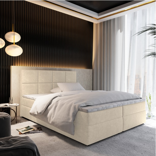 Akciós Léna boxspring ágy + ajándék fedőmatrac +ingyenes kiszállítás RR