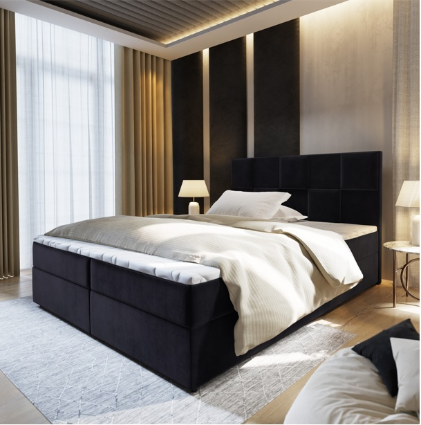 Akciós Prata boxspring ágy +ajándék fedőmatrac +ingyenes kiszállítás RR