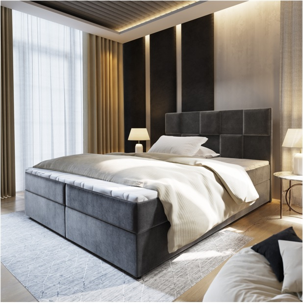 Akciós Prata boxspring ágy +ajándék fedőmatrac +ingyenes kiszállítás RR