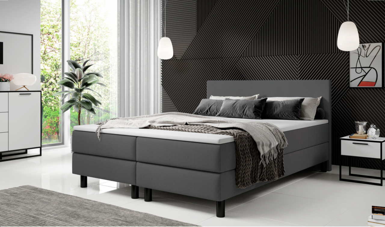 Akciós Bonito boxspring ágy + ajándék fedőmatrac +ingyenes kiszállítás RR