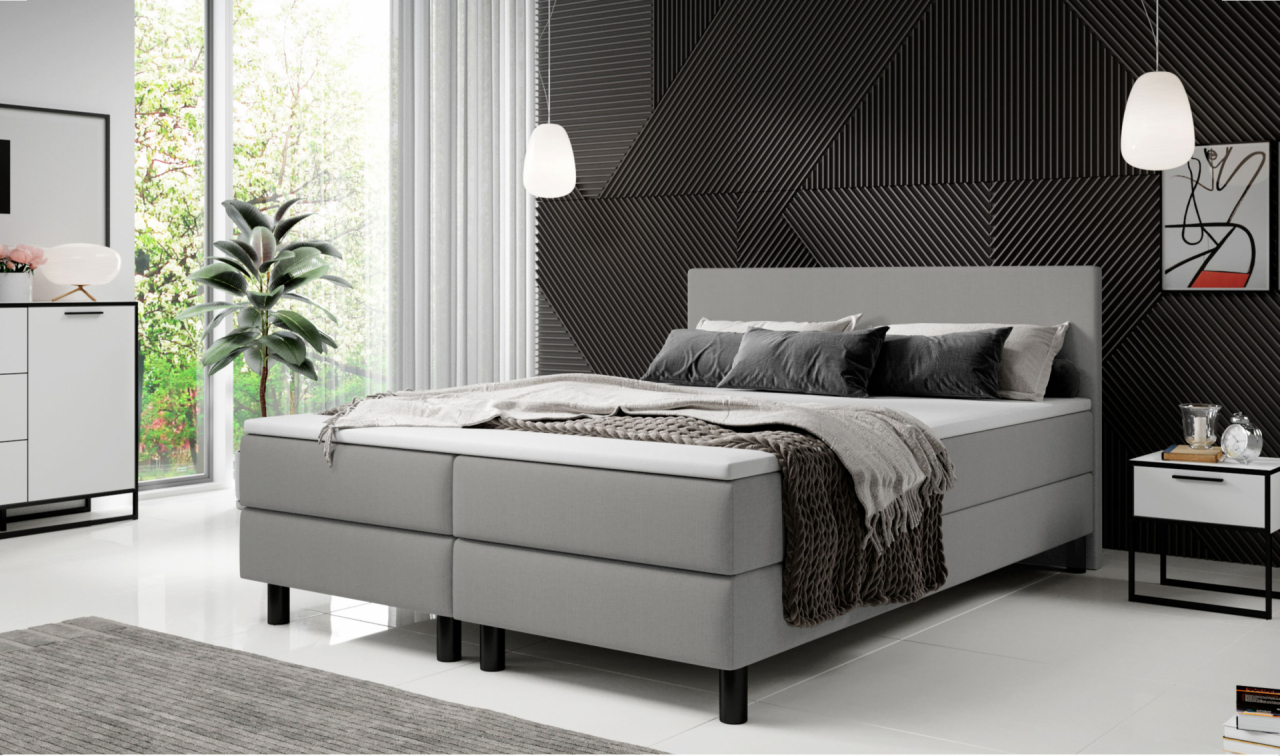 Akciós Bonito boxspring ágy + ajándék fedőmatrac +ingyenes kiszállítás RR