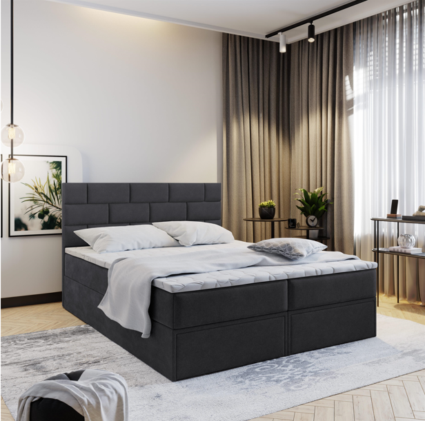 Akciós Arinos boxspring ágy +ajándék fedőmatrac RR