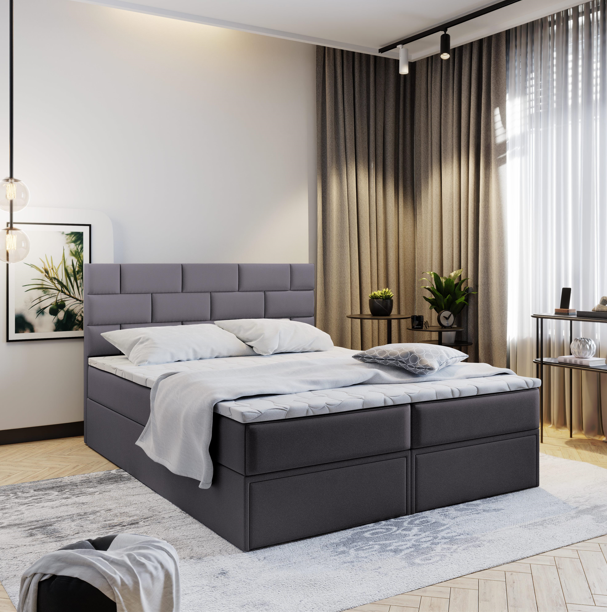 Akciós Arinos boxspring ágy +ajándék fedőmatrac RR