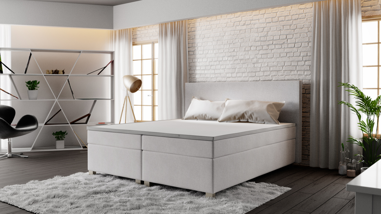 Akciós Simple boxspring ágy + ajándék fedőmatrac