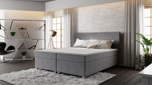 Akciós Simple boxspring ágy + ajándék fedőmatrac