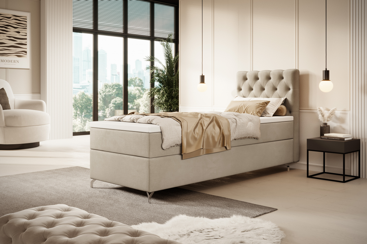 Akciós Chester boxspring heverő +ajándék fedőmatrac +ingyenes kiszállítás