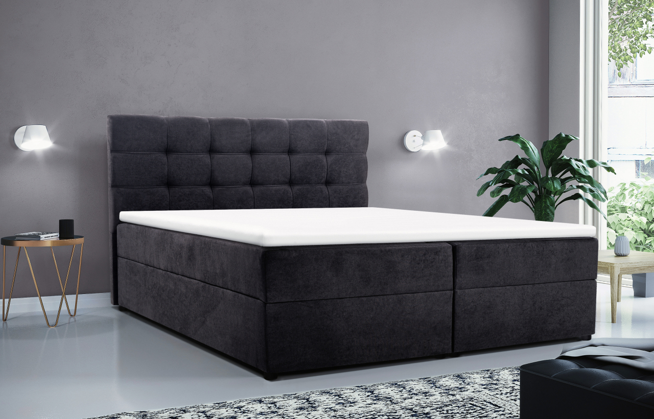Akciós Faro boxspring ágy +ajándék fedőmatrac +ingyenes kiszállítás RR