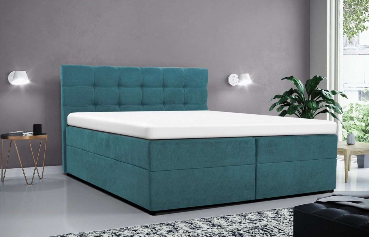 Akciós Faro boxspring ágy +ajándék fedőmatrac +ingyenes kiszállítás RR