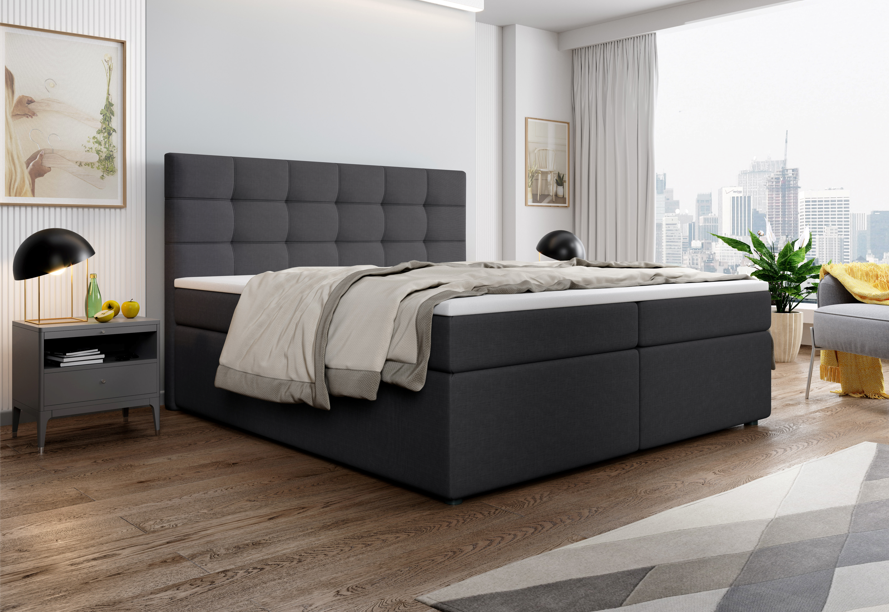 Akciós Palma boxspring ágy +ajándék fedőmatrac +ingyenes kiszállítás RR