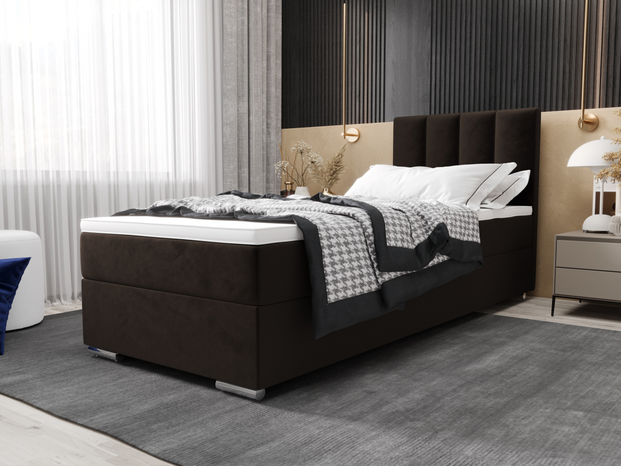 Akciós Zako2 boxspring heverő +ajándék fedőmatrac +ingyenes kiszállítás