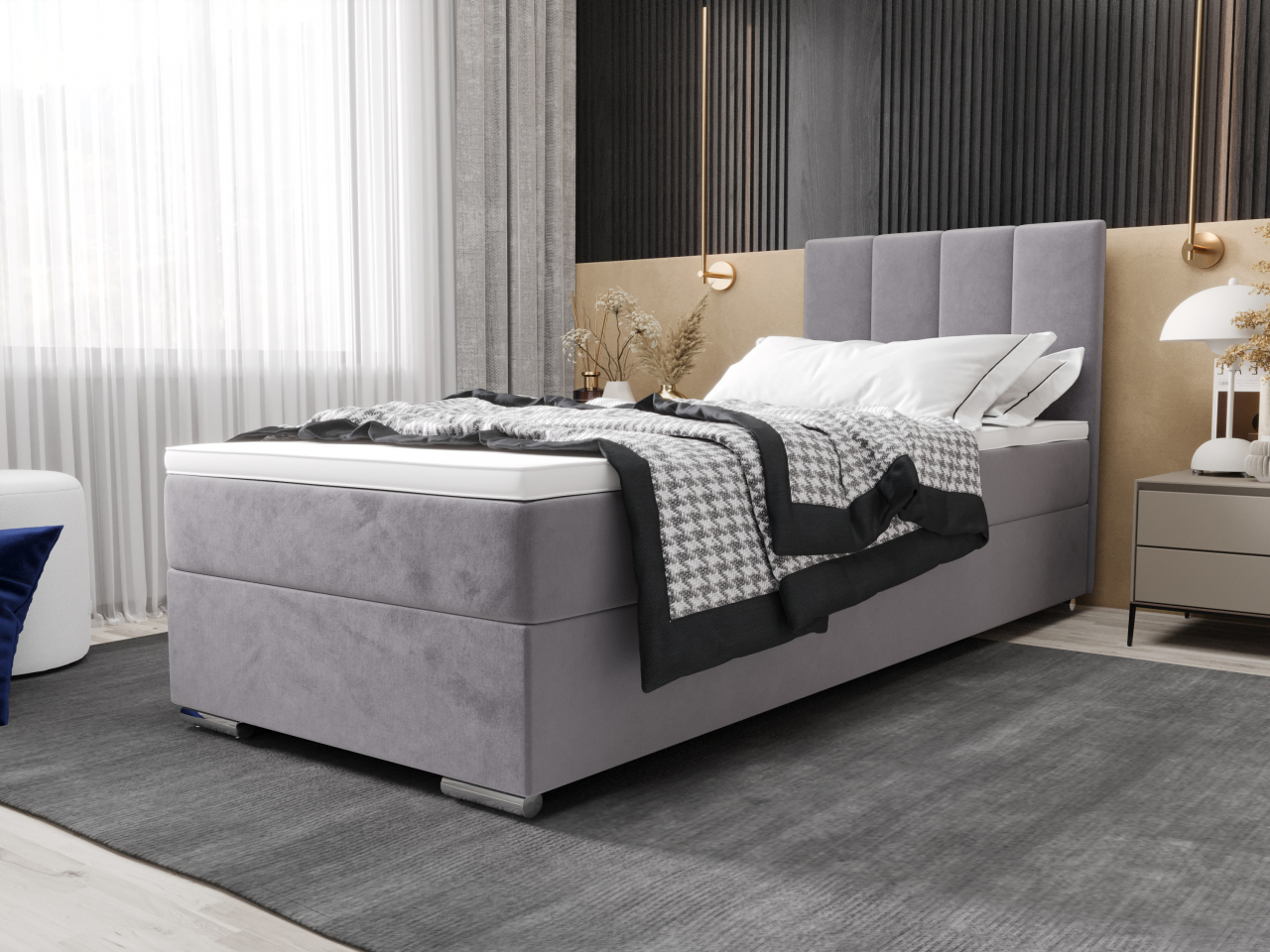 Akciós Zako2 boxspring heverő +ajándék fedőmatrac +ingyenes kiszállítás