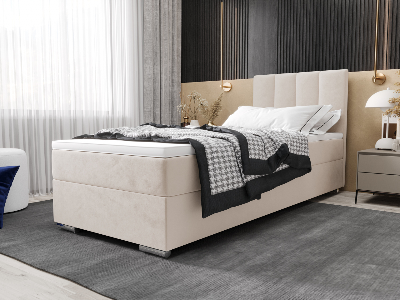 Akciós Zako2 boxspring heverő +ajándék fedőmatrac +ingyenes kiszállítás