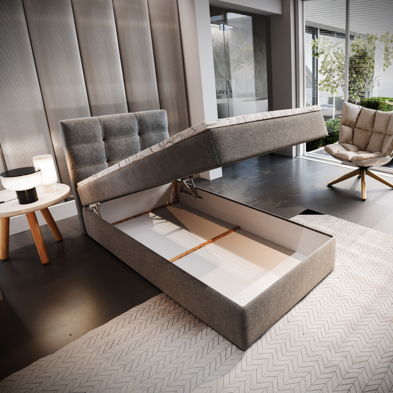 Akciós Glos boxspring heverő +ajándék fedőmatrac +ingyenes kiszállítás RR