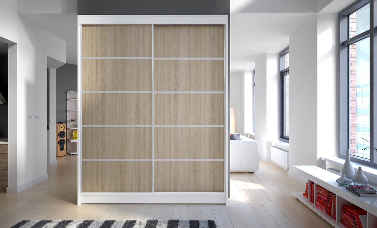 Akciós Linett (C4) gardróbszekrény +ingyenes kiszállítás RR