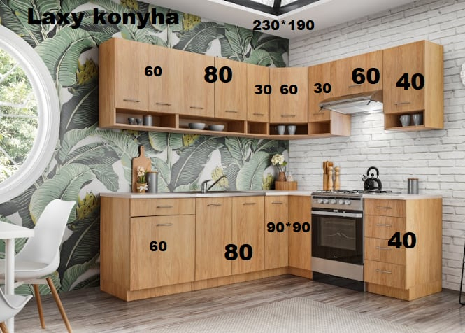 Akciós Laxy konyha +ingyenes kiszállítás