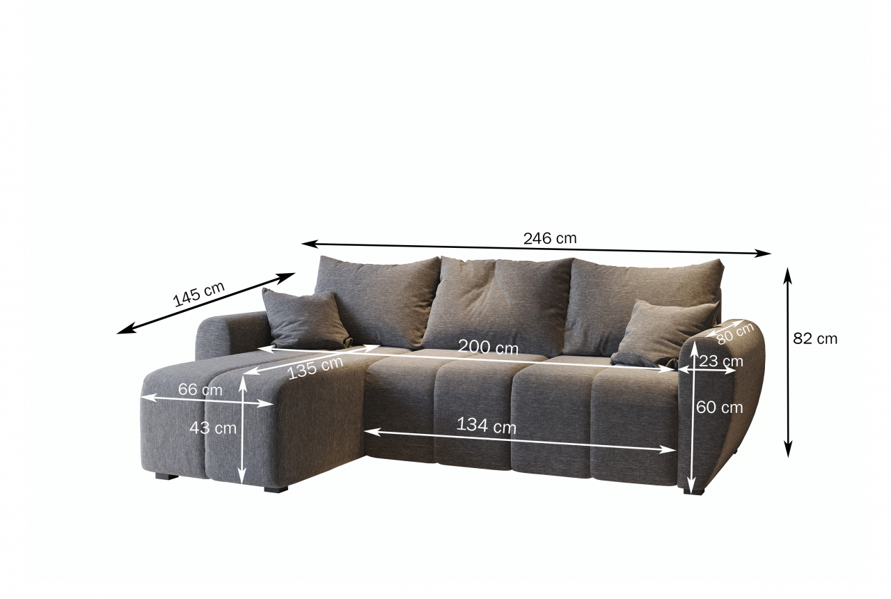 Akciós Madison sarokkanapé +ingyenes kiszállítás RR