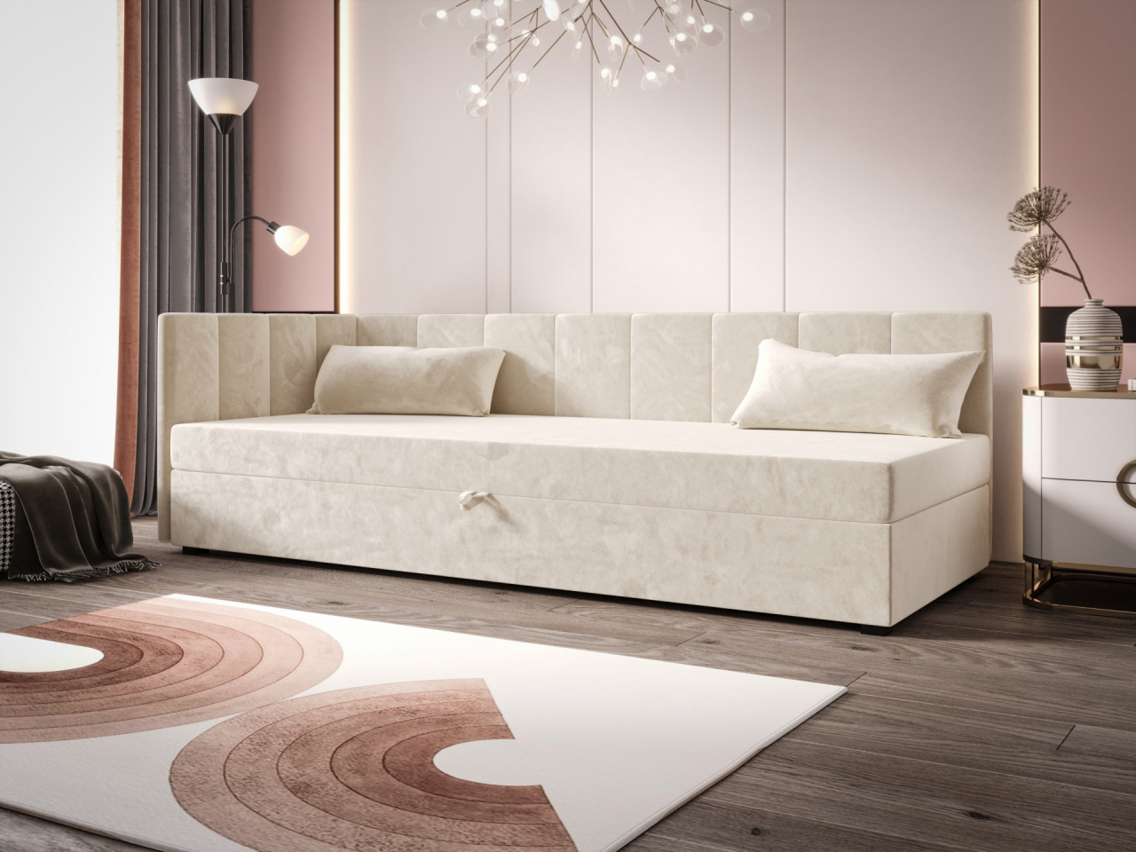 Akciós Adel Plus saroktámlás heverő Monolith +ingyenes kiszállítás RR