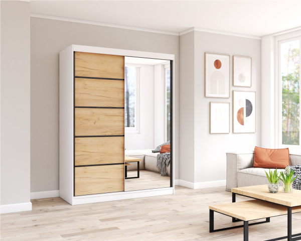 Akciós Vista05 A 150 cm gardróbszekrény +ingyenes kiszállítás RR