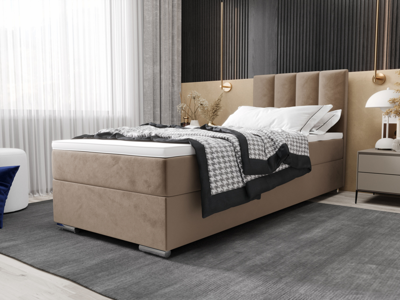 Akciós Zako2 boxspring heverő +ajándék fedőmatrac +ingyenes kiszállítás RR