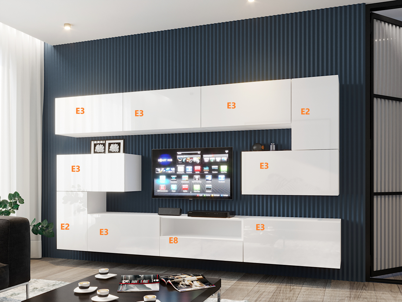 Akciós Side (B57) szekrénysor +ingyenes kiszállítás RR