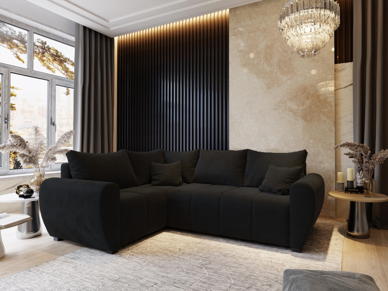 Akciós Madison L sarokkanapé +ingyenes kiszállítás RR