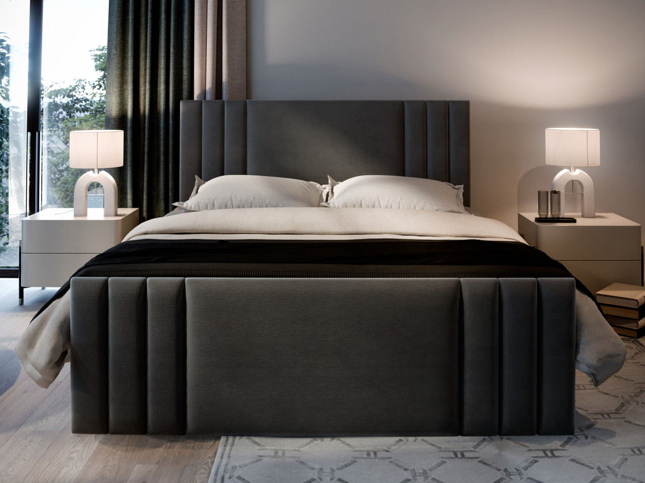 Akciós Kanes boxspring ágy + ajándék fedőmatrac + ingyenes kiszállítás RR