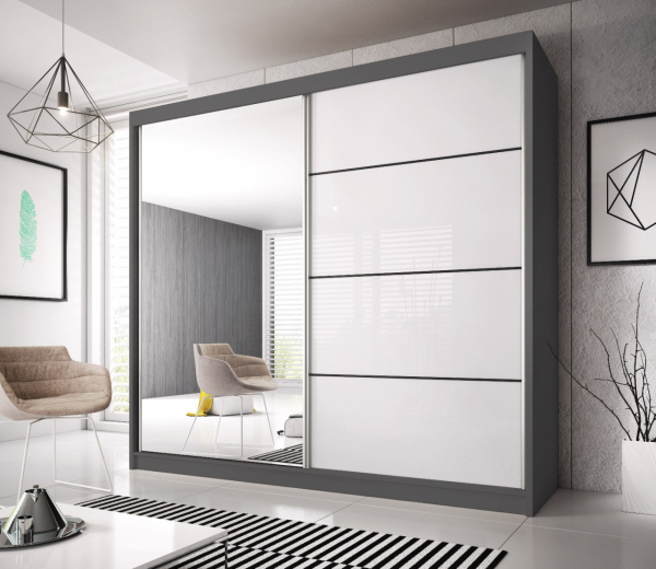 Akciós Multi35 203 cm gardróbszekrény +ingyenes kiszállítás