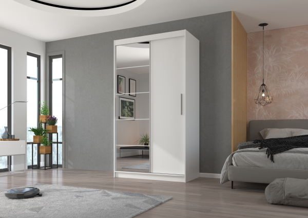 Akciós Esti 120 cm gardróbszekrény +ingyenes kiszállítás