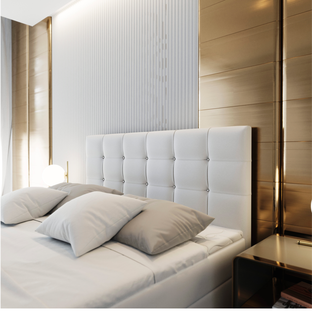 Akciós Slat boxspring ágy + ajándék fedőmatrac +ingyenes kiszállítás RR