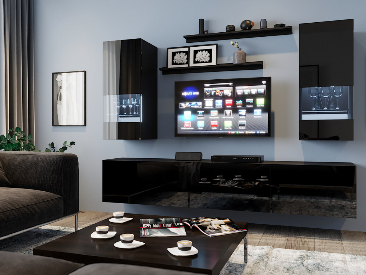 Akciós Zeusz (B31) szekrénysor +ingyenes kiszállítás RR