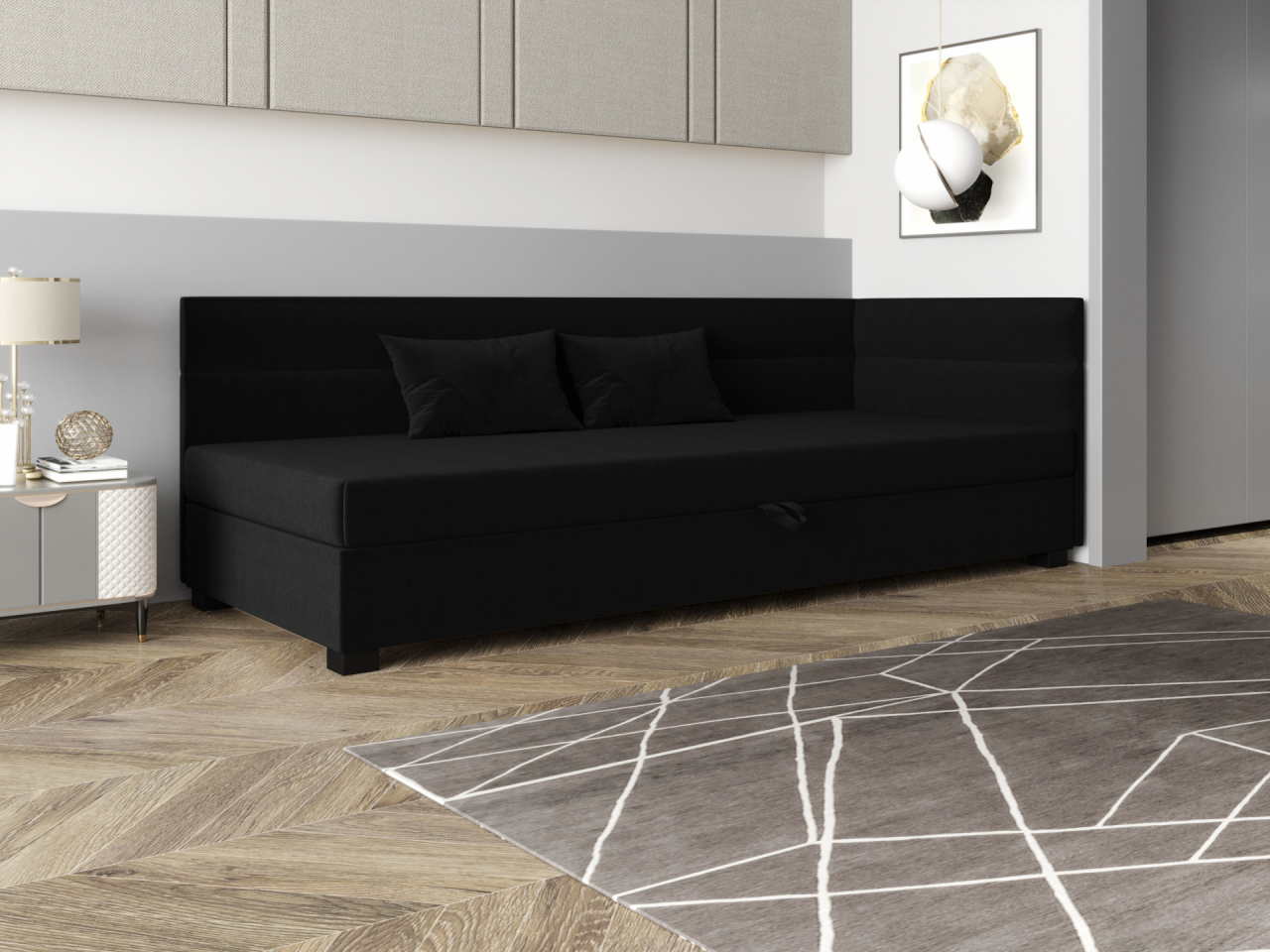 Akciós Marco Plus saroktámlás heverő +ingyenes kiszállítás RR