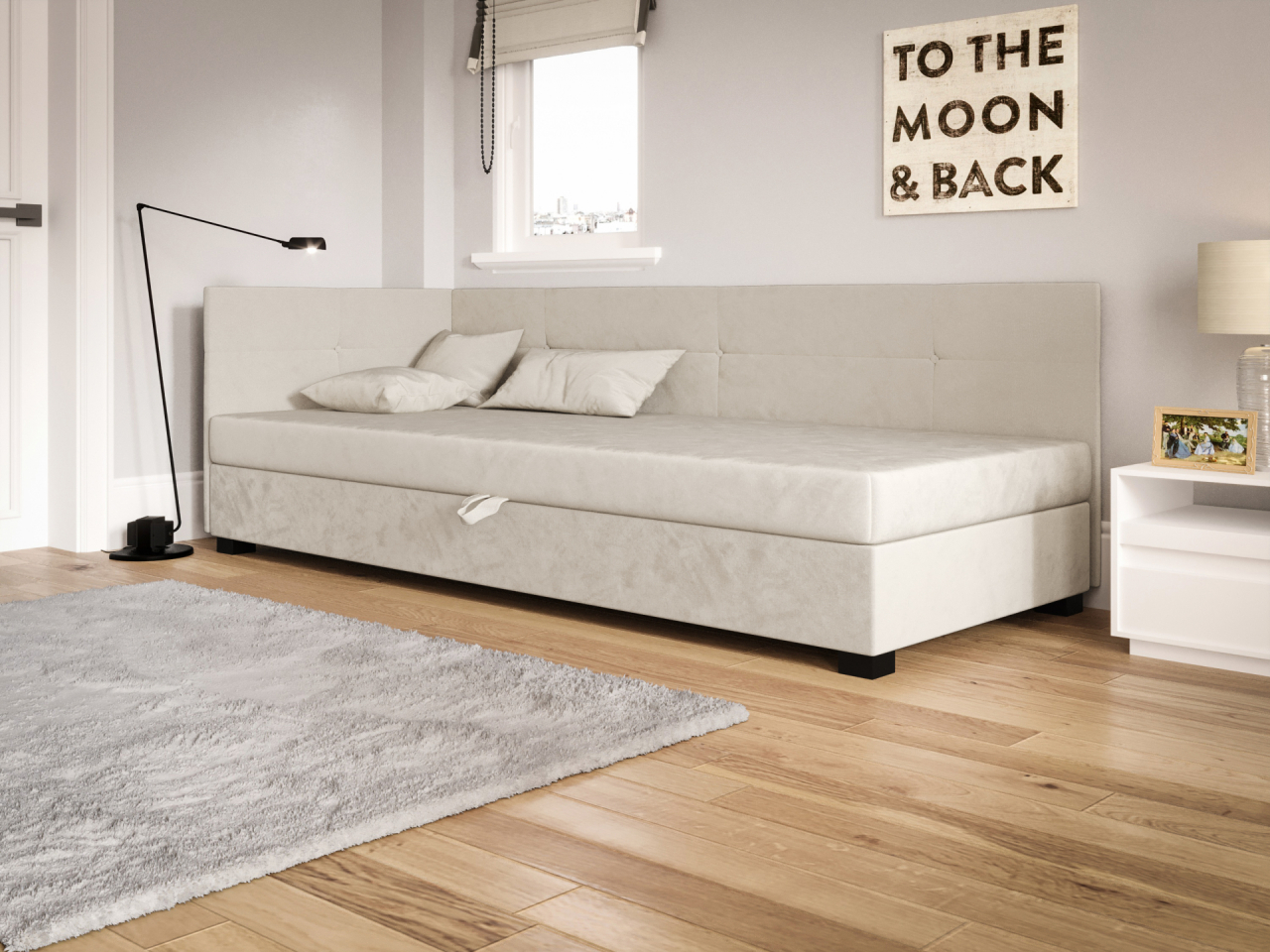 Akciós Silo Plus saroktámlás heverő +ingyenes kiszállítás RR