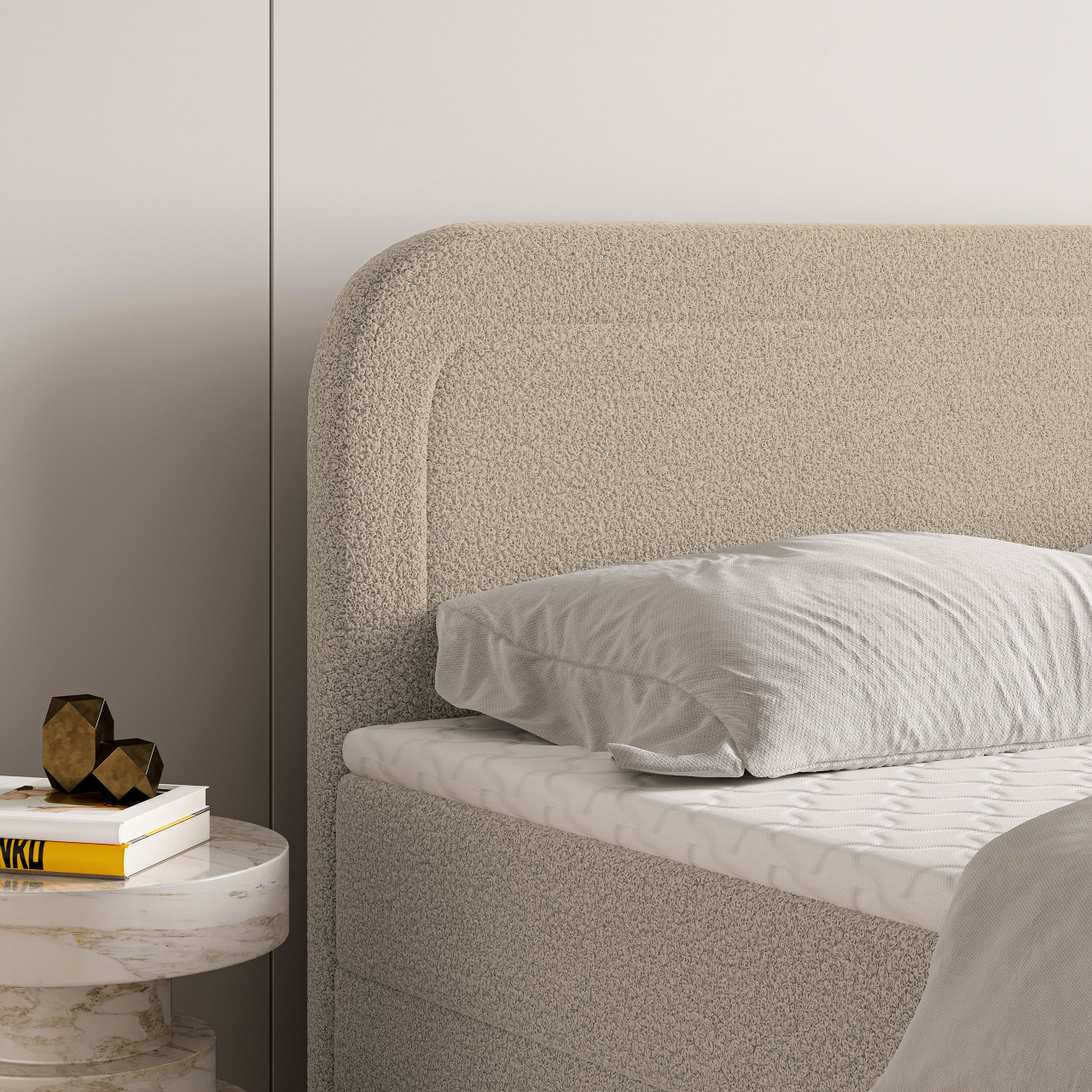 Akciós Armel NON boxspring ágy +ajándék fedőmatrac +ingyenes kiszállítás