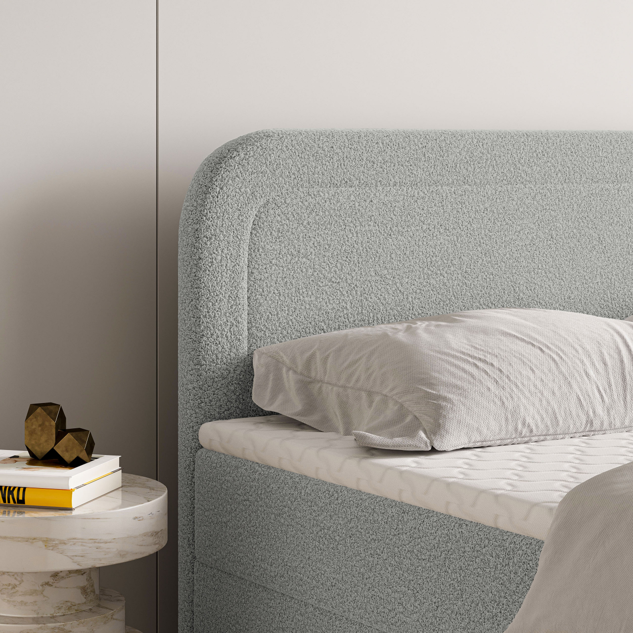 Akciós Armel NON boxspring ágy +ajándék fedőmatrac +ingyenes kiszállítás