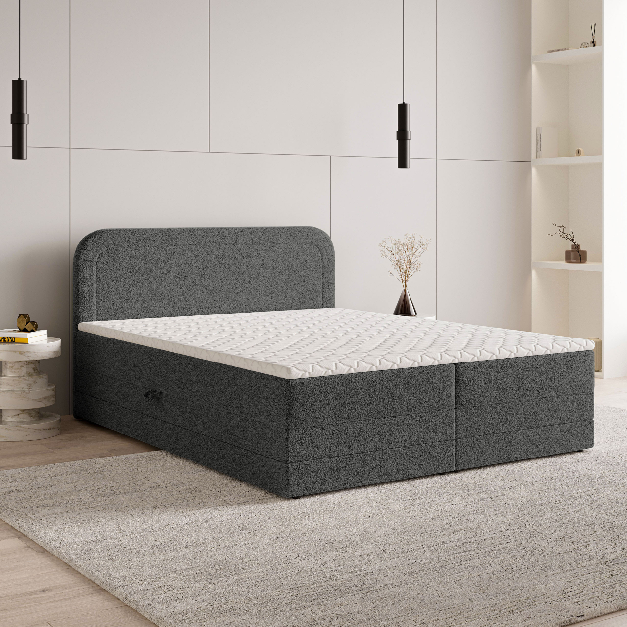 Akciós Armel NON boxspring ágy +ajándék fedőmatrac +ingyenes kiszállítás