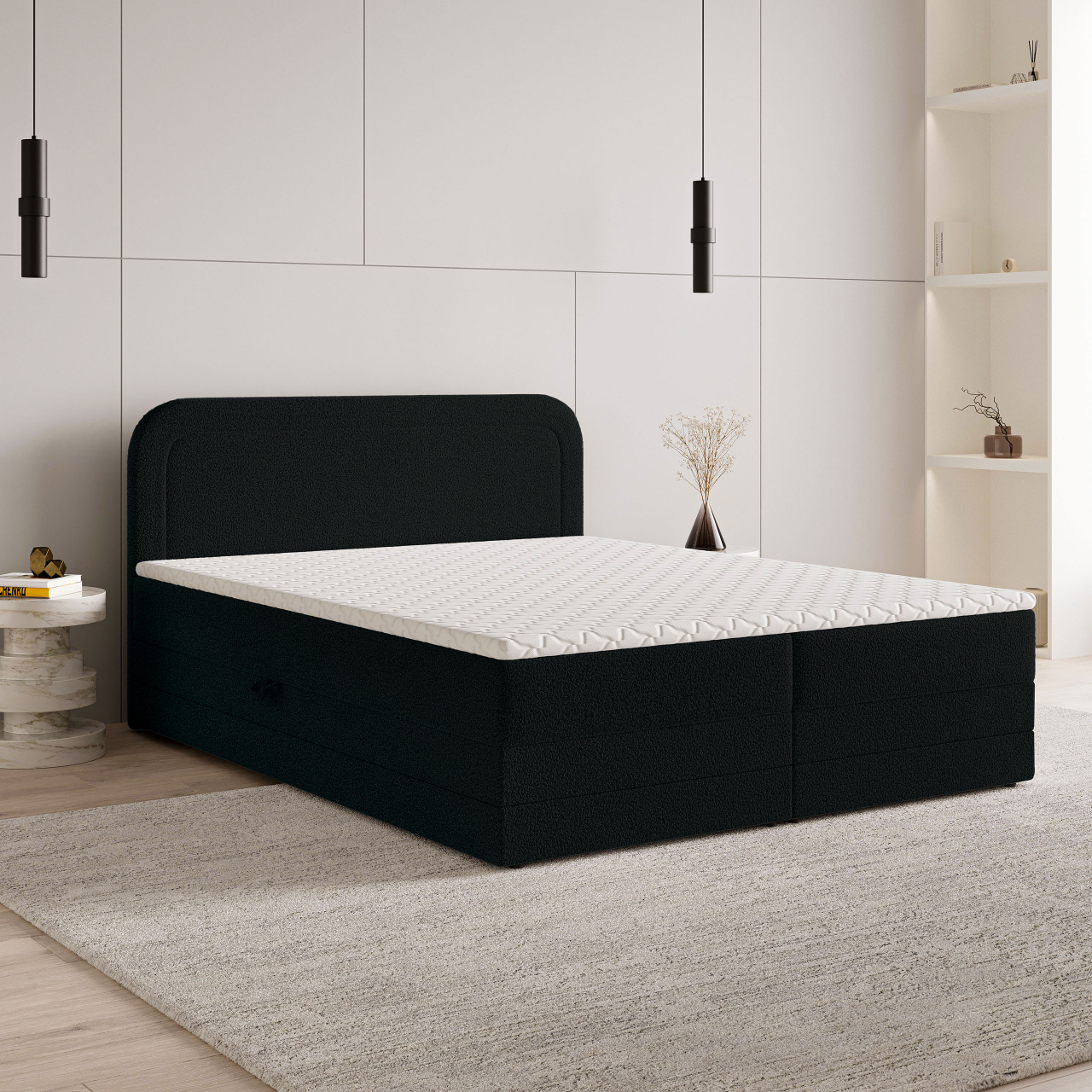 Akciós Armel NON boxspring ágy +ajándék fedőmatrac +ingyenes kiszállítás