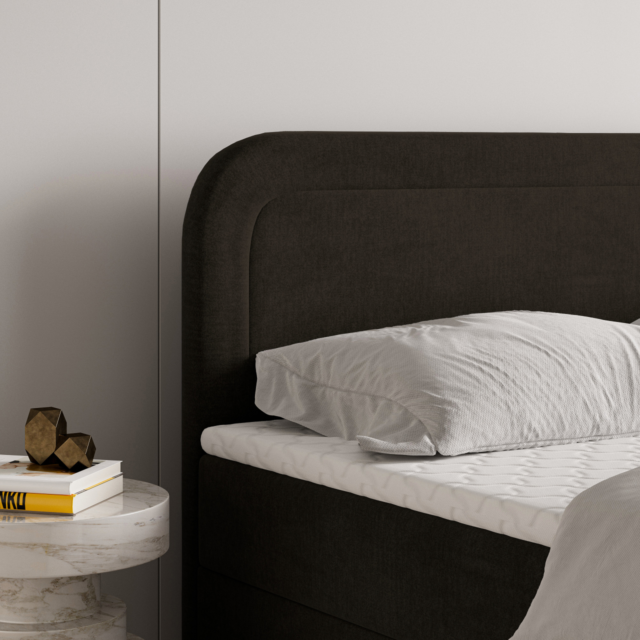Akciós Armel boxspring ágy +ajándék fedőmatrac +ingyenes kiszállítás