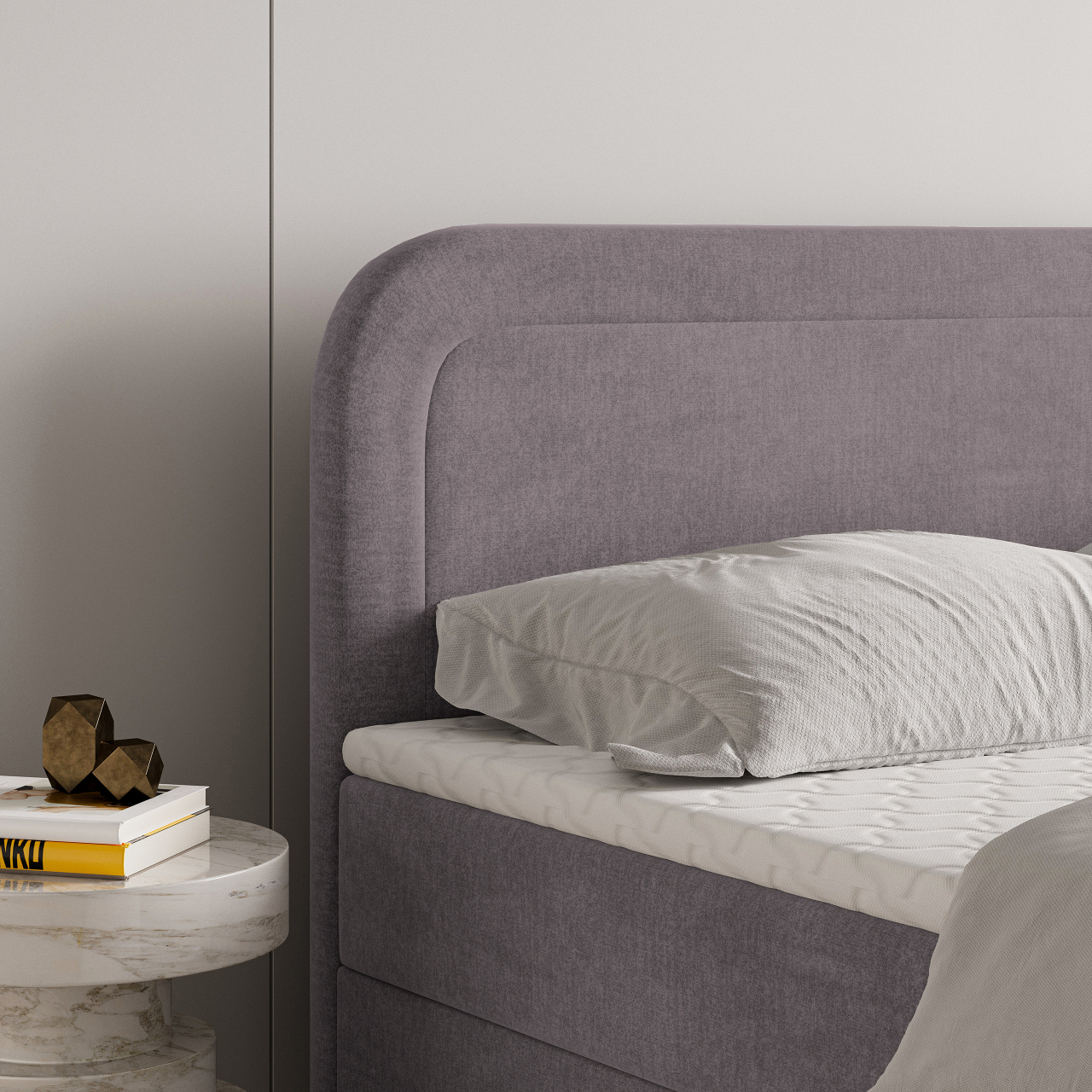 Akciós Armel boxspring ágy +ajándék fedőmatrac +ingyenes kiszállítás