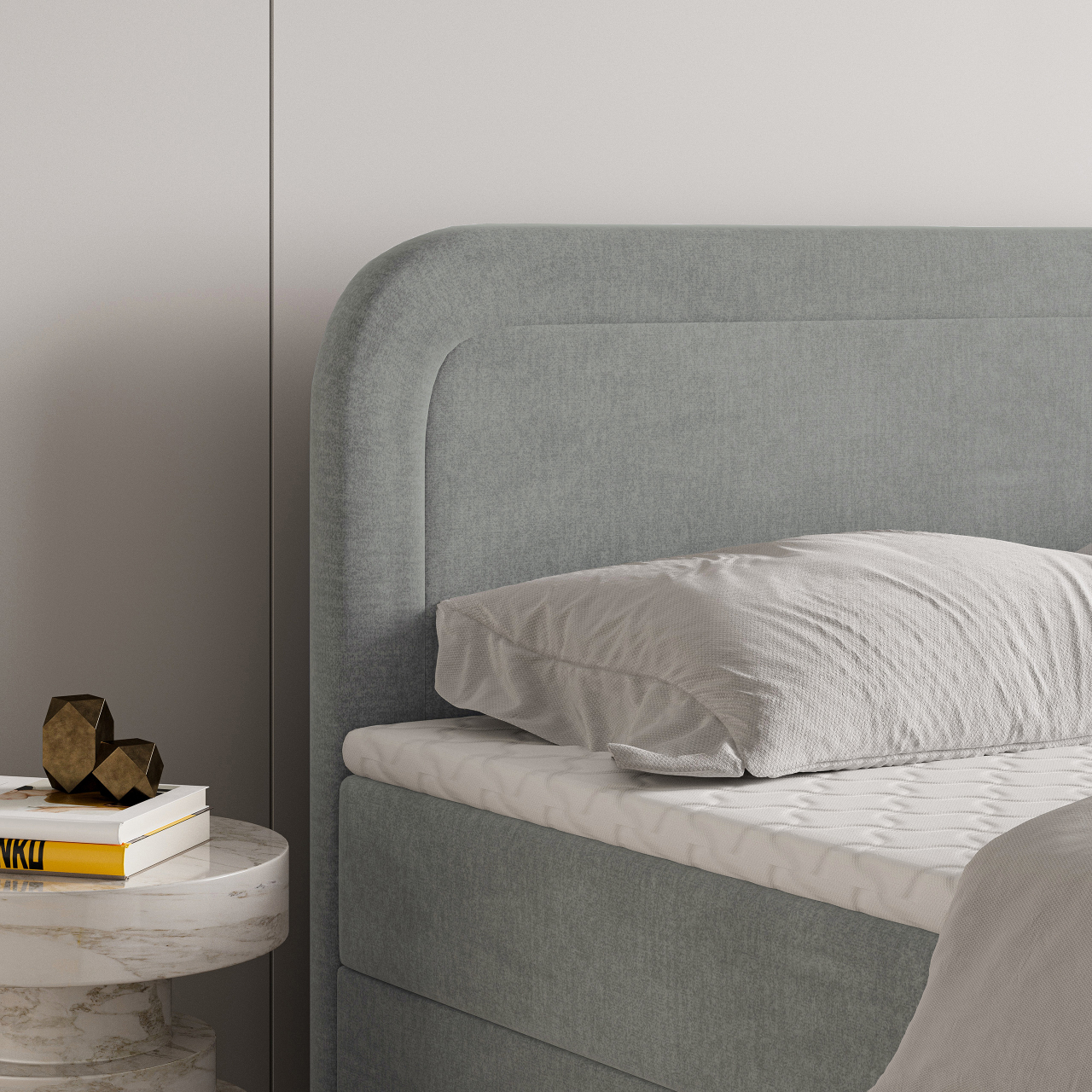 Akciós Armel boxspring ágy +ajándék fedőmatrac +ingyenes kiszállítás