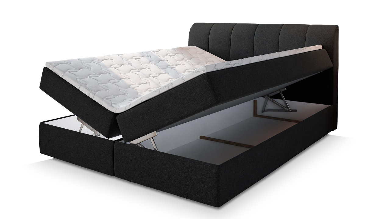 Akciós Cevano boxspring ágy +ajándék fedőmatrac +ingyenes kiszállítás