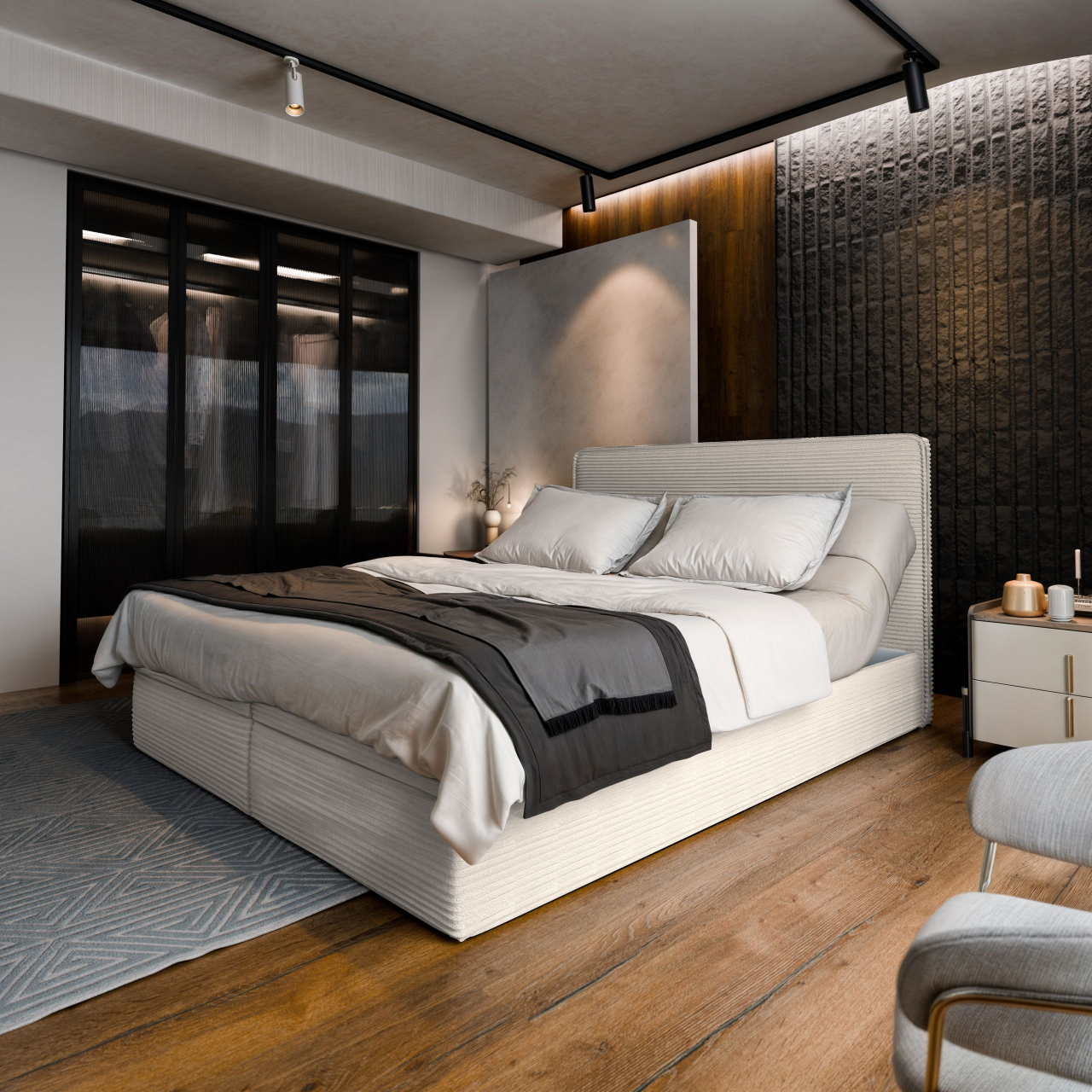 Akciós Astor boxspring ágy +ajándék fedőmatrac +ingyenes kiszállítás