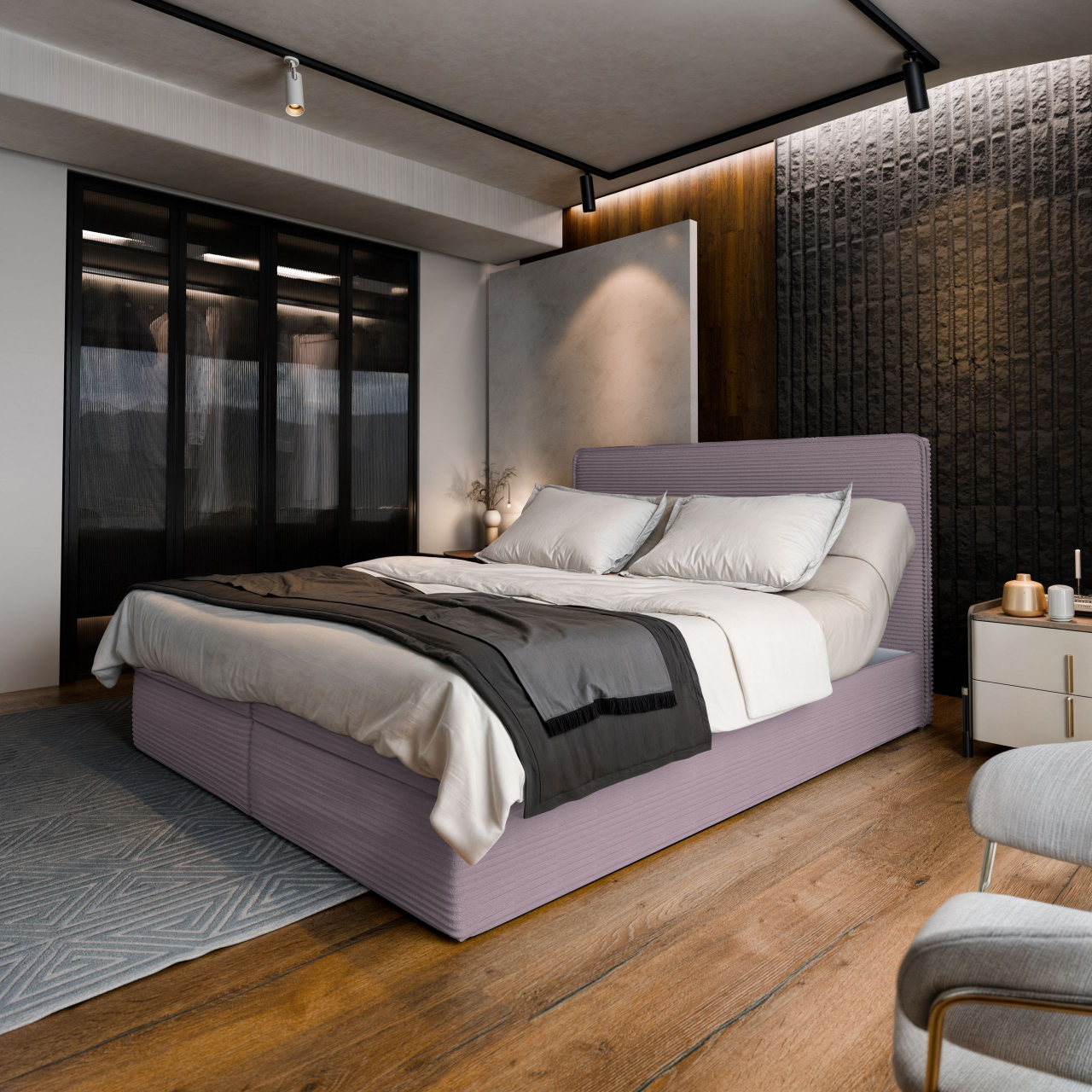 Akciós Astor boxspring ágy +ajándék fedőmatrac +ingyenes kiszállítás